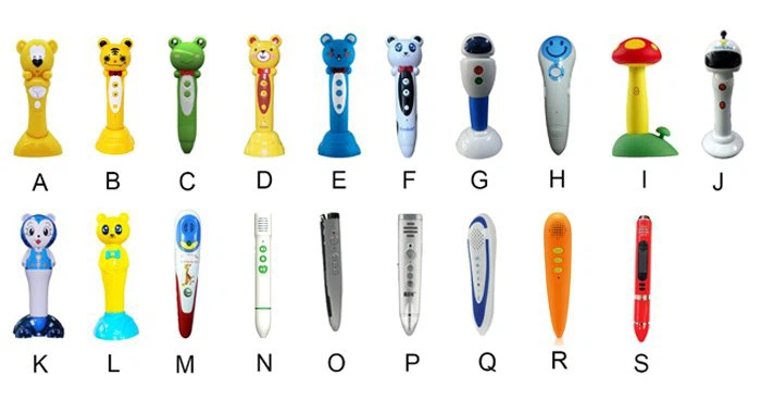 Customized audio books pens