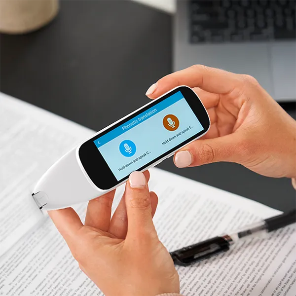 Balss skenera pildspalvas valodas tulkošanas rīks