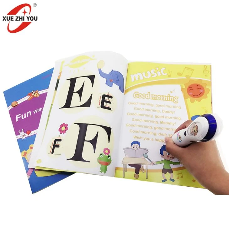 Elektroniskās Bērnu Talking Pildspalva Spāņu Mācīšanās Mašīnas OID Audio Reading Pen Izglītojošs Rotaļu Skeneris Un MP3 Player