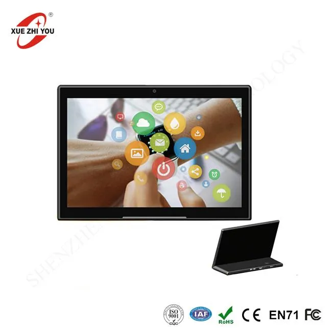 Pielāgota Android planšetdatora digitālā ierīce ar turētāju