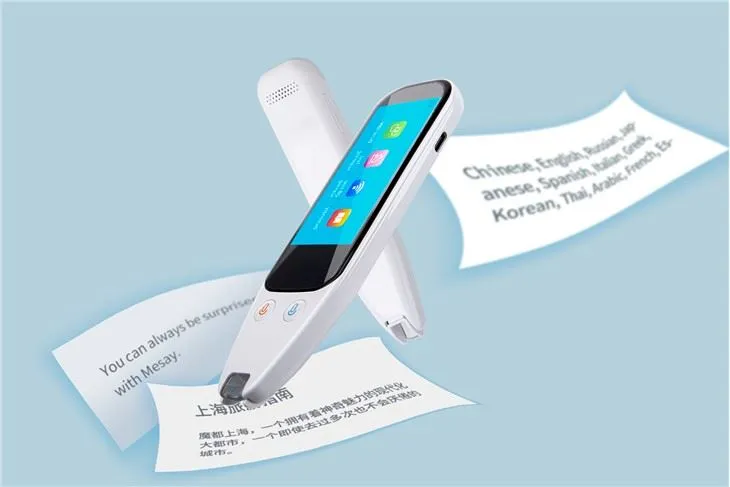 Valodas Skenēt AI Skeneris Pildspalva Tulkotājs Mobilais Portatīvais tulkotājs Tūlītēja tulkošana