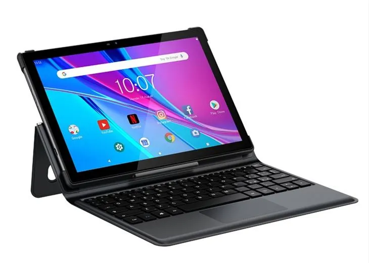 10 collu A133 Android planšetdatori ar tastatūru