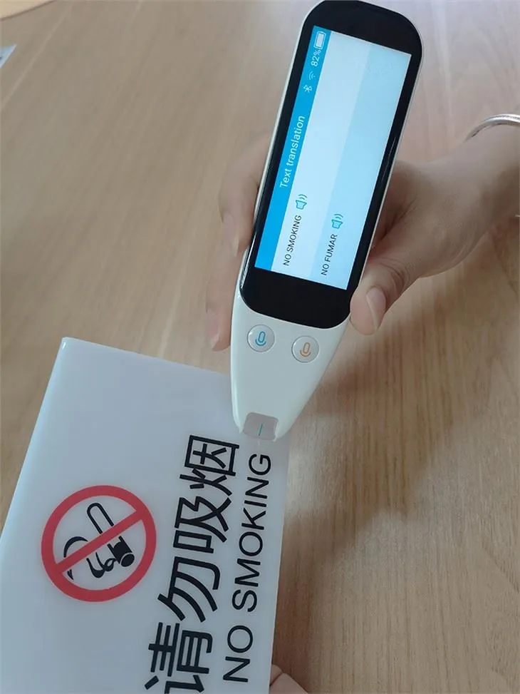 Ceļošanas biznesa bezsaistes skenēšanas balss tulkošanas pildspalva