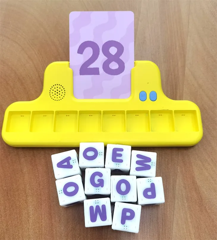 Izglītības lasīšana Flash kartīšu bloķēšanas rotaļlietas